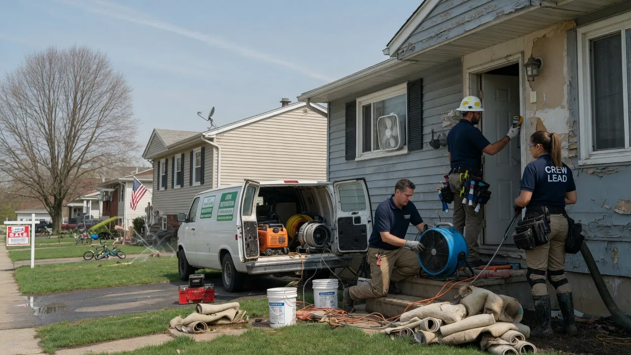 Flood Cleanup in Soulsbyville, CA near me